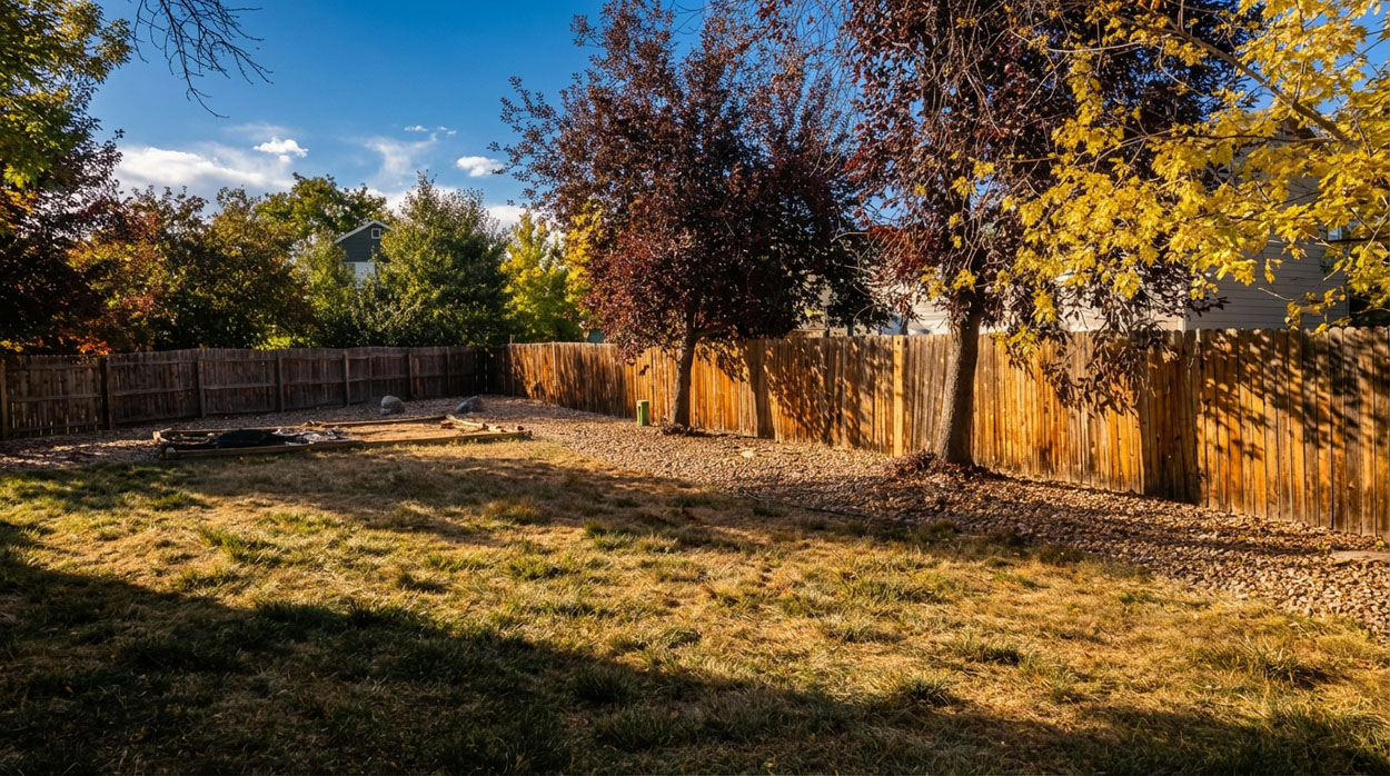 Fire mitigation — defensible space and hardening work