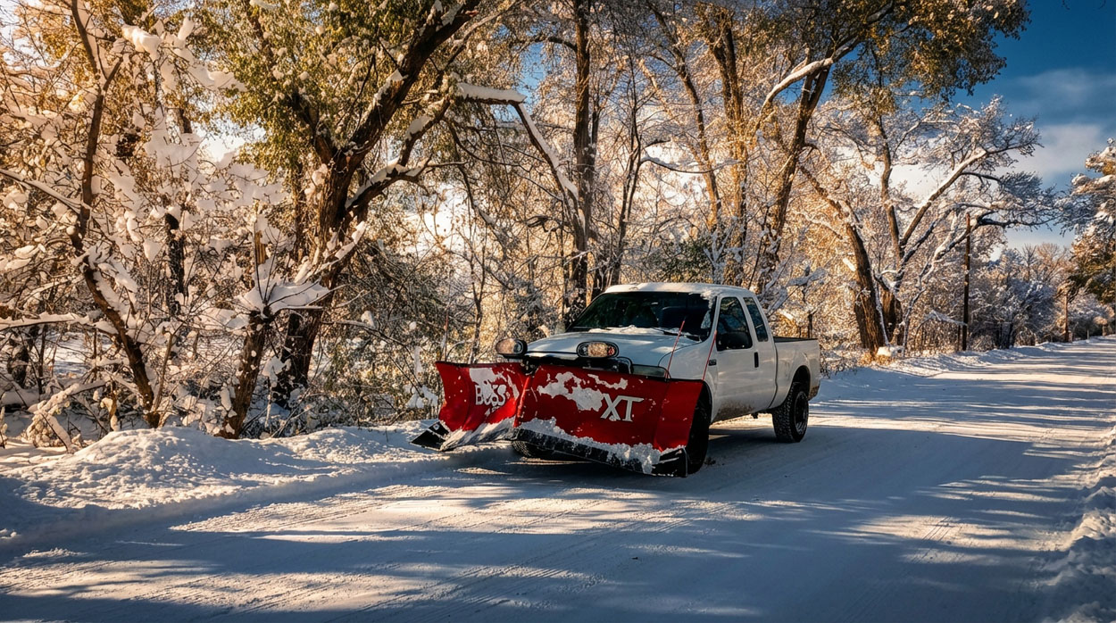 Residential snow removal and shoveling
